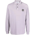 Stone Island Slim Fit Long Sleeved Polo Shirt