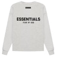 ESSENTIALS FOG RELAXED CREWNECK LIGHT HEATHER OATMEAL SS22