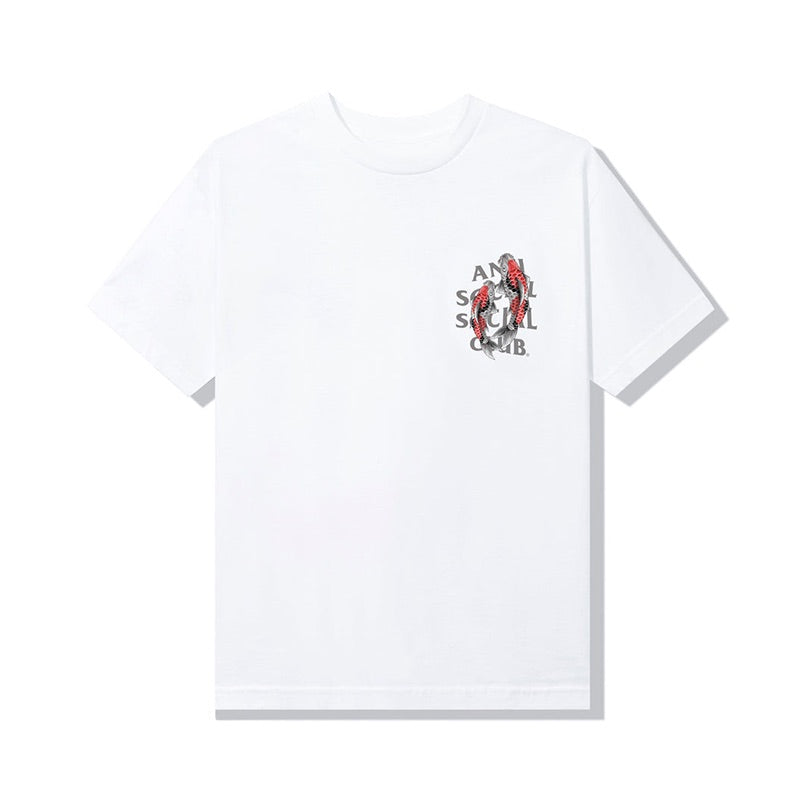 ANTI SOCIAL SOCIAL CLUB KOI GARDEN TEE WHITE