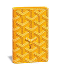 GOYARD CARD WALLET YELLOW