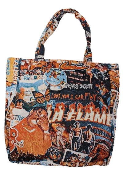 LA FLAME TAPESTRY TOTE BAG