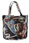 SHOE HEAD TAPESTRY TOTE BAG