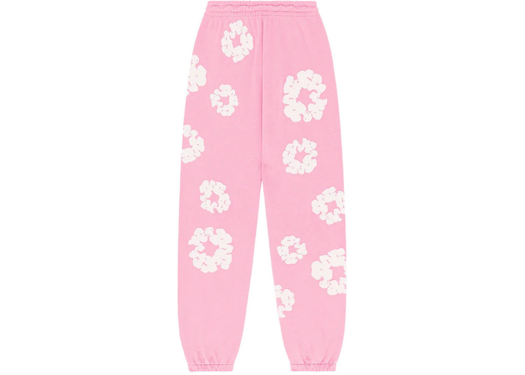 DENIM TEARS COTTON WREATH SWEATPANTS PINK