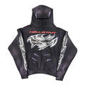 HELLSTAR AIRBRUSHED SKULL HOODIE BLACK