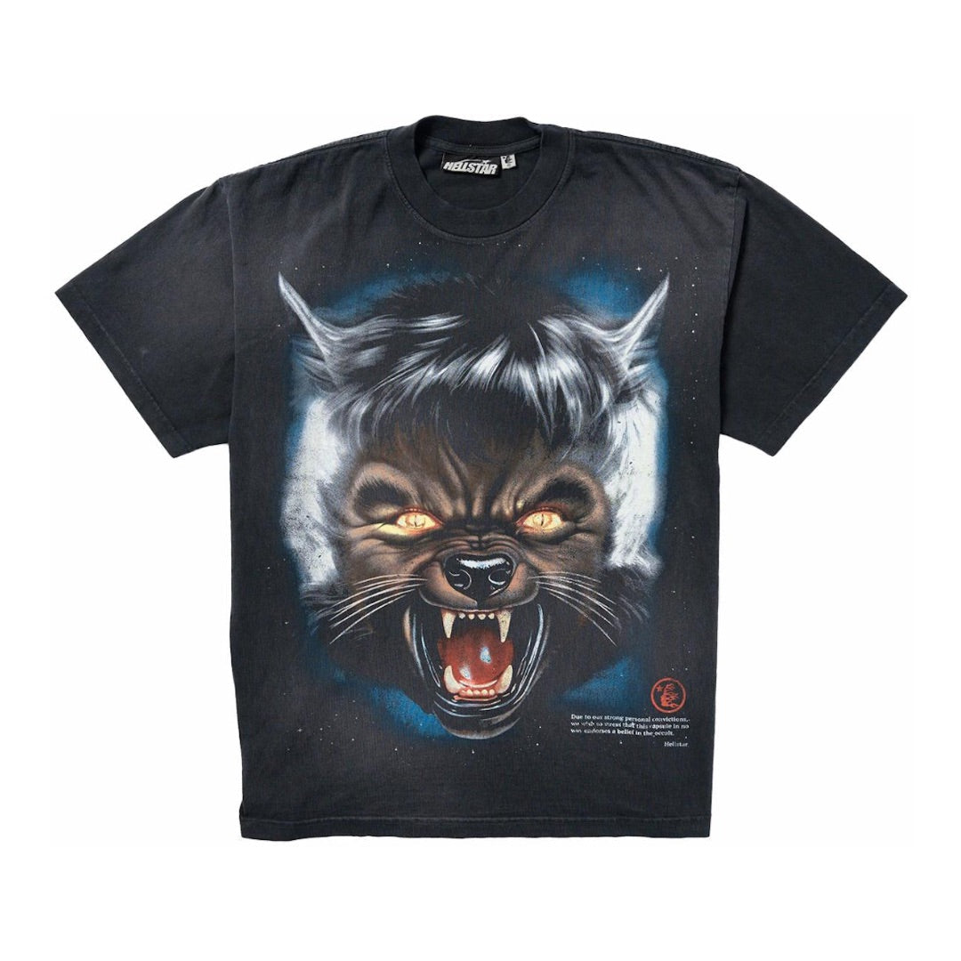 HELLSTAR FULL MOON T-SHIRT BLACK