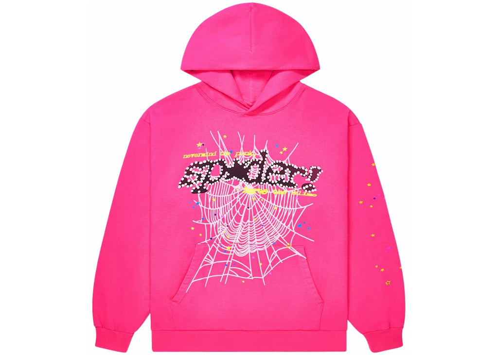 SP5DER P*NK PINK V2 HOODIE