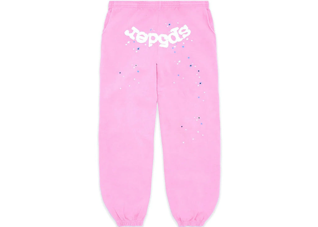 SP5DER ATLANTA SWEATPANTS PINK