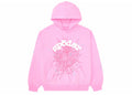 SP5DER OG WEB HOODIE PINK