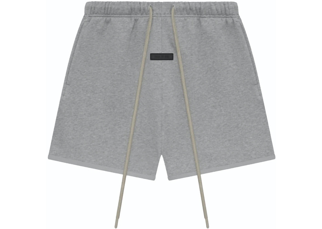 ESSENTIALS FOG SWEATSHORTS DARK HEATHER OATMEAL (FW23)