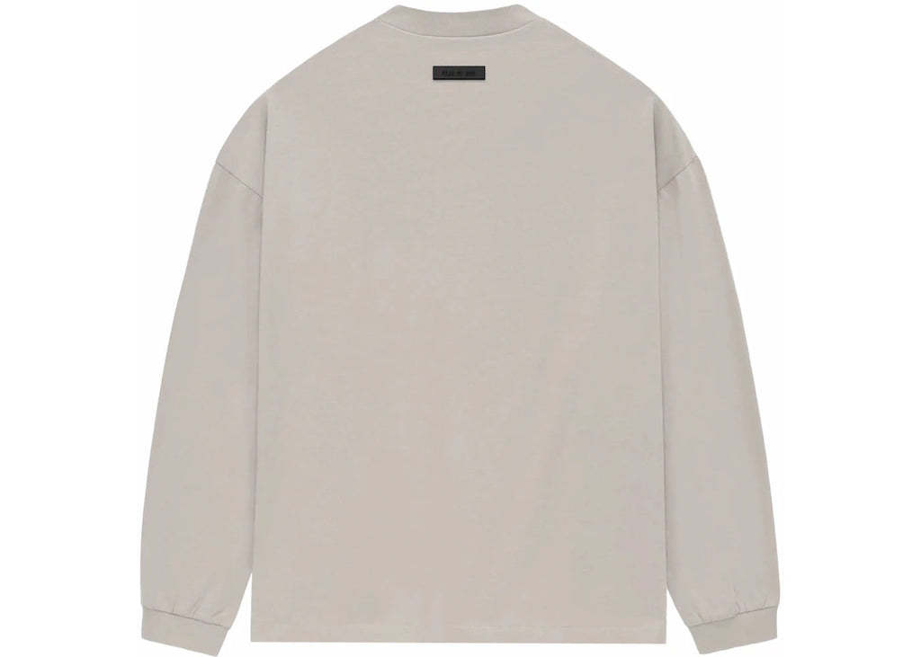 ESSENTIALS FOG LONG SLEEVE SILVER CLOUD