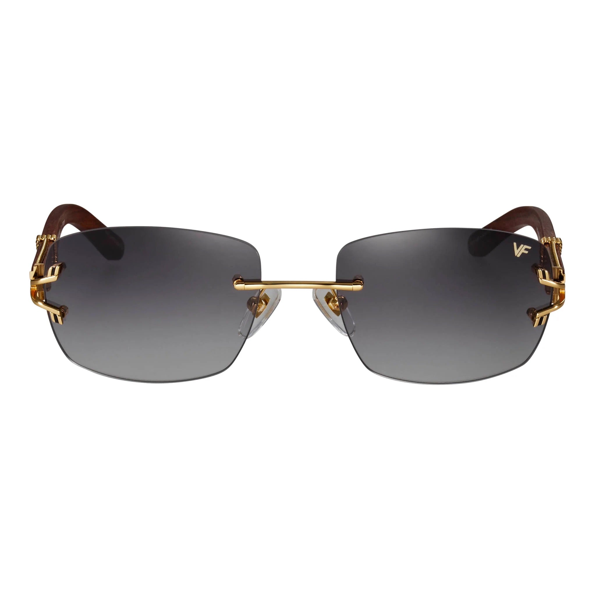 VINTAGE FRAMES BAL HARBOUR WOOD EDITION DRILL MOUNT GRAY GRADIENT
