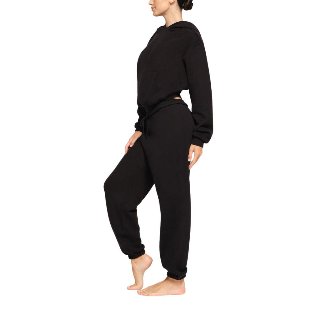 SKIMS CLASSIC HOODIE ONYX