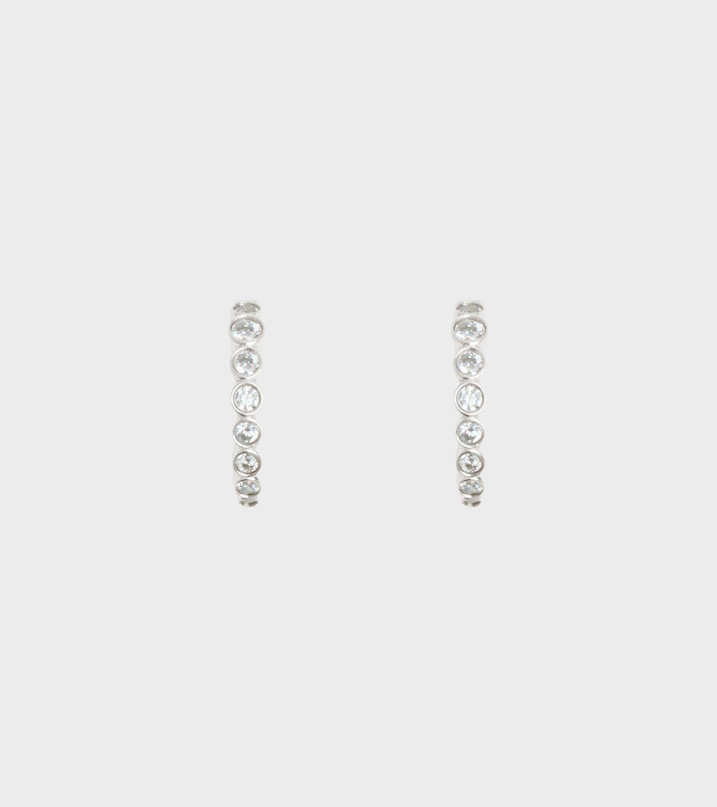 Ottilia Hoops Silver
