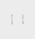 Ottilia Hoops Silver
