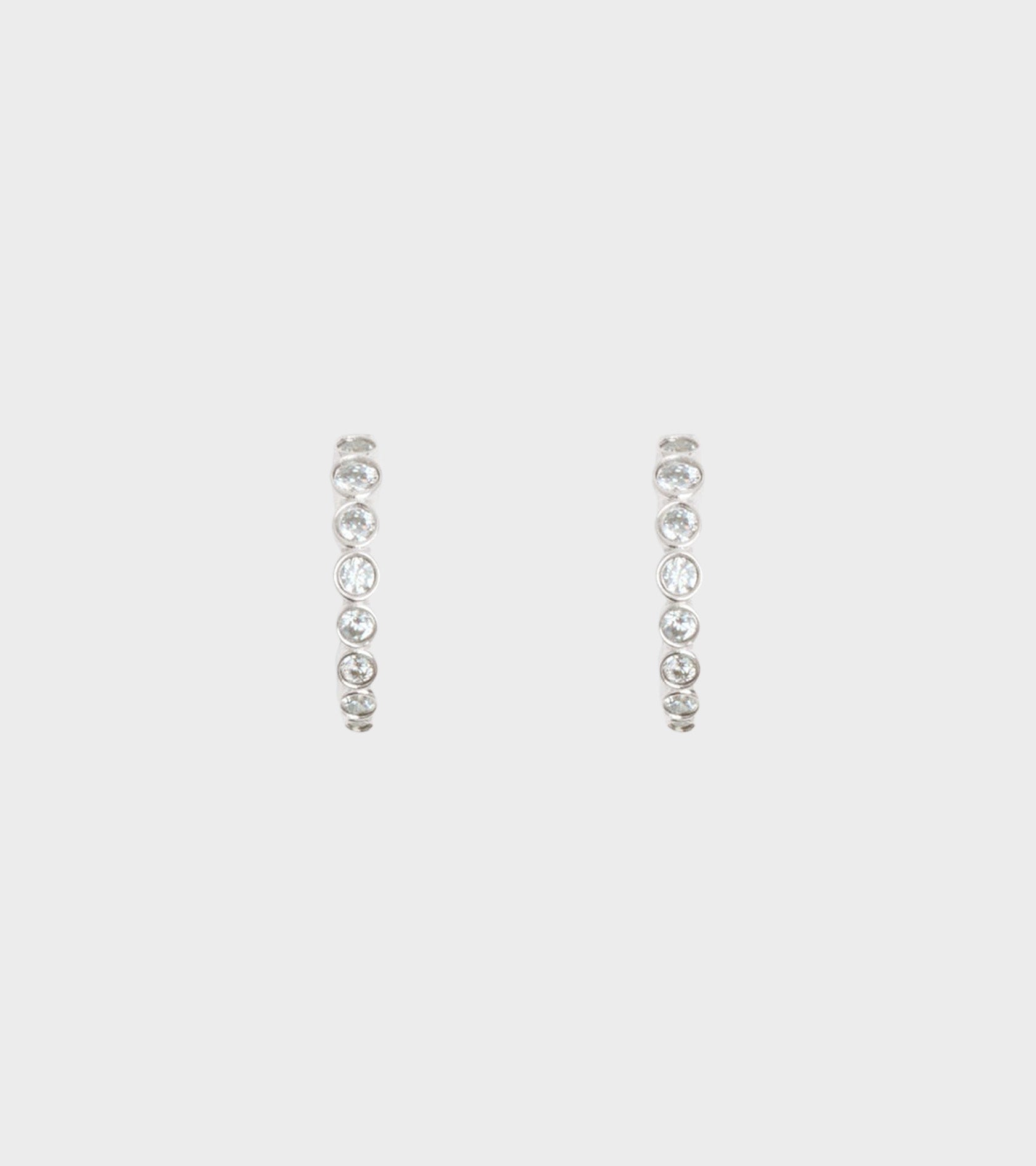 Ottilia Hoops Silver