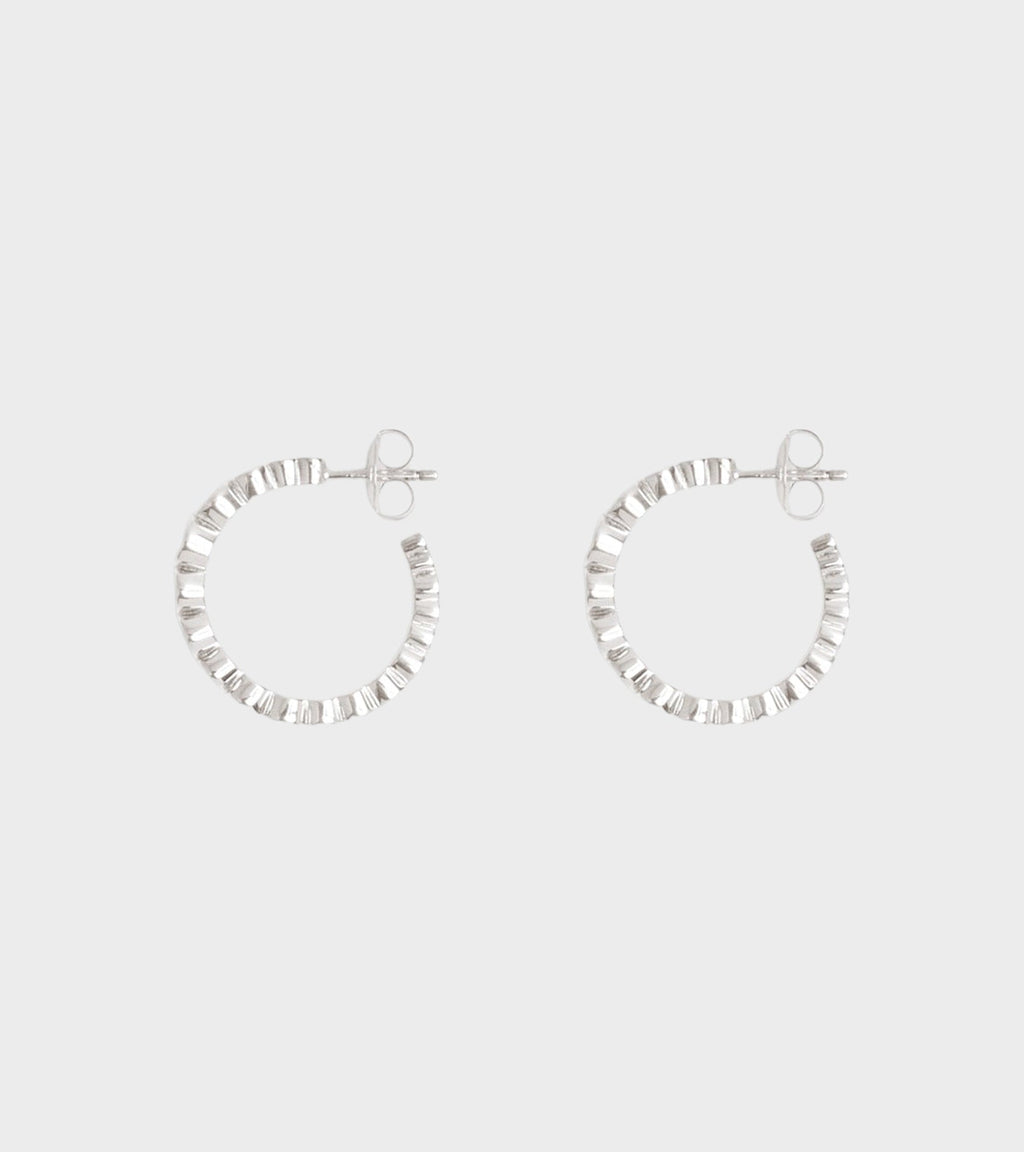 Ottilia Hoops Silver
