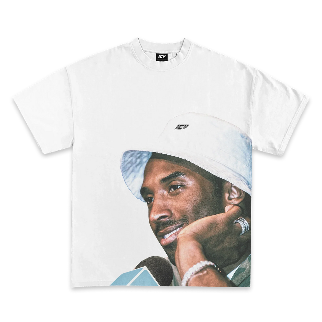 KOBE INTERVIEW GRAPHIC T-SHIRT WHITE