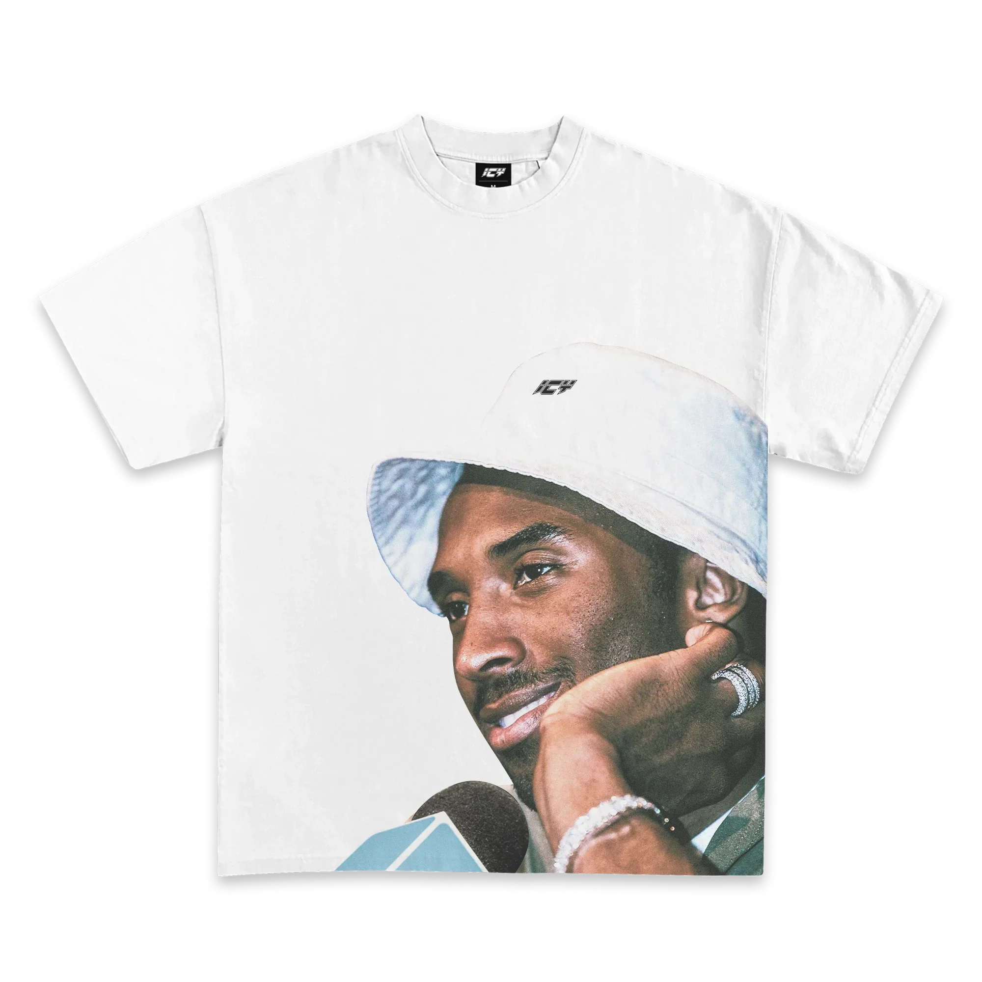 KOBE INTERVIEW GRAPHIC T-SHIRT WHITE