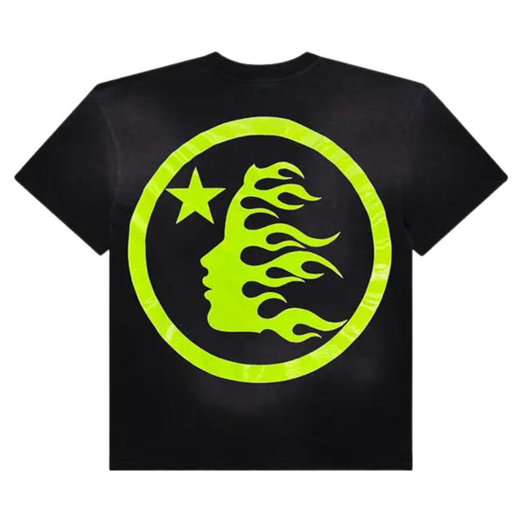 HELLSTAR SPORTS CORE LOGO T-SHIRT BLACK/GREEN