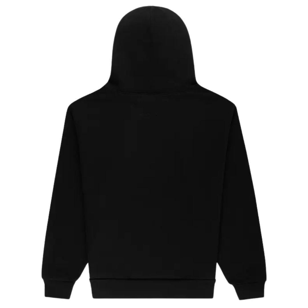 SP5DER OG WEB RHINESTONE V2 HOODIE BLACK
