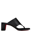 Christian Louboutin Tongamule Leather Sandals