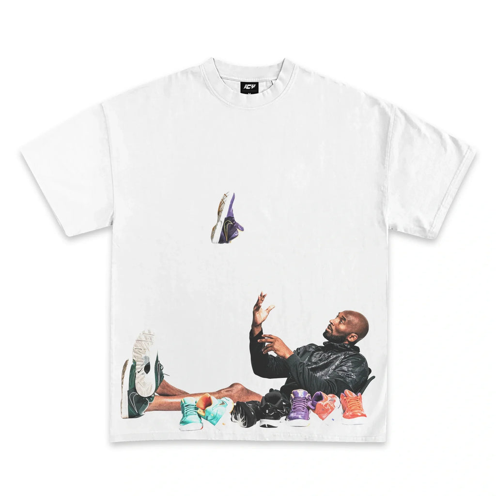 KOBE SNEAKER COLLECTION GRAPHIC T-SHIRT WHITE