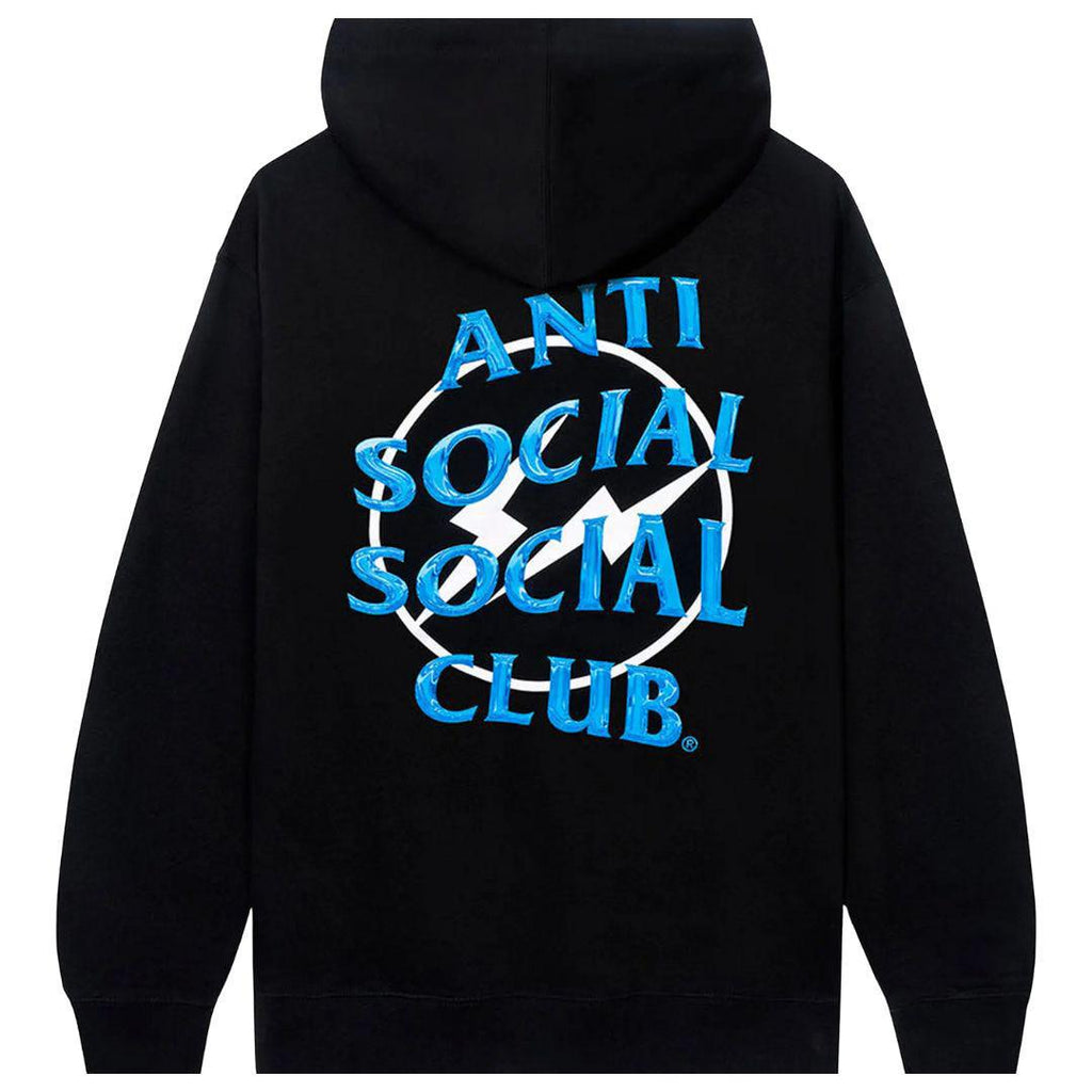 ANTI SOCIAL SOCIAL CLUB X FRAGMENT PRECIOUS PETALS HOODIE BLACK/BLUE