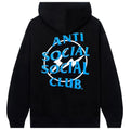 ANTI SOCIAL SOCIAL CLUB X FRAGMENT PRECIOUS PETALS HOODIE BLACK/BLUE