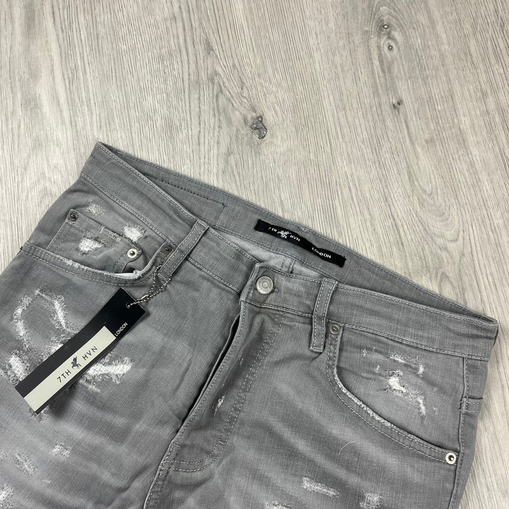 7TH HVN Slim Jeans - Grey