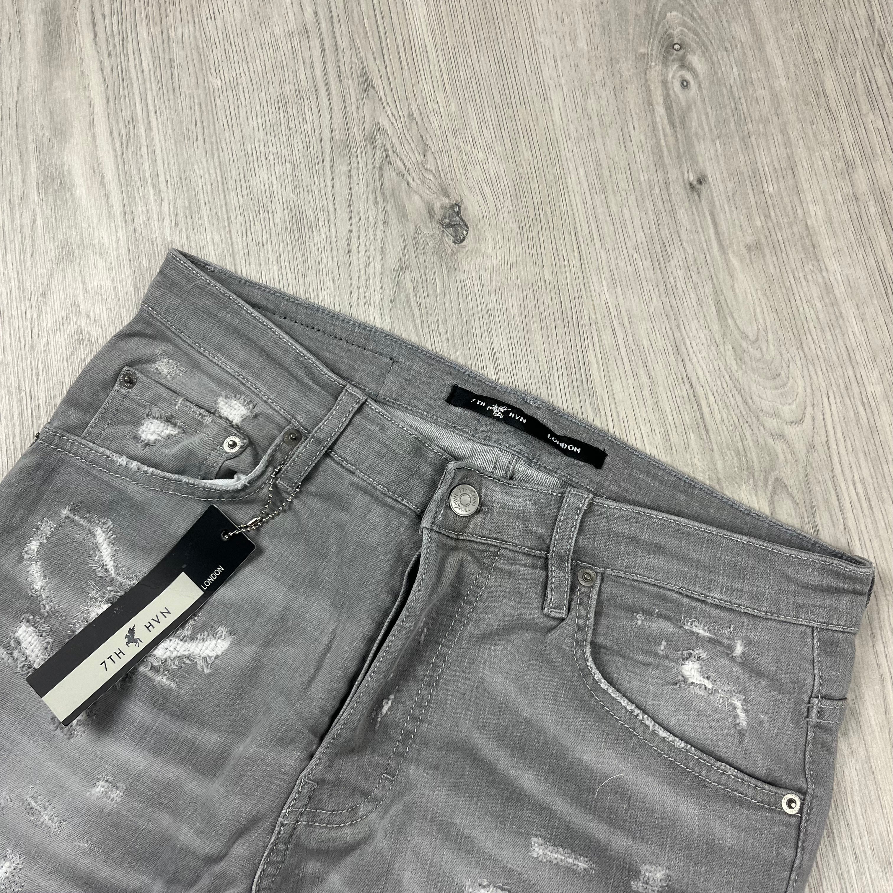 7TH HVN Slim Jeans - Grey