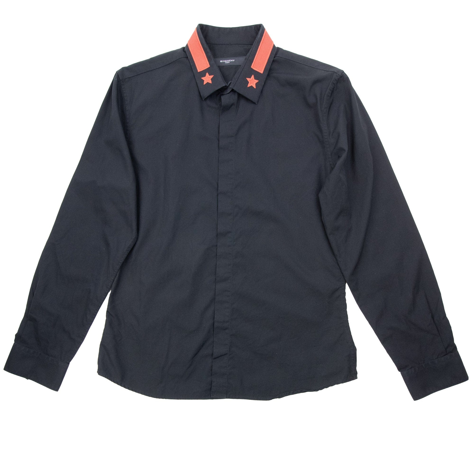 Pre-Loved Black & Red Star Shirt Medium