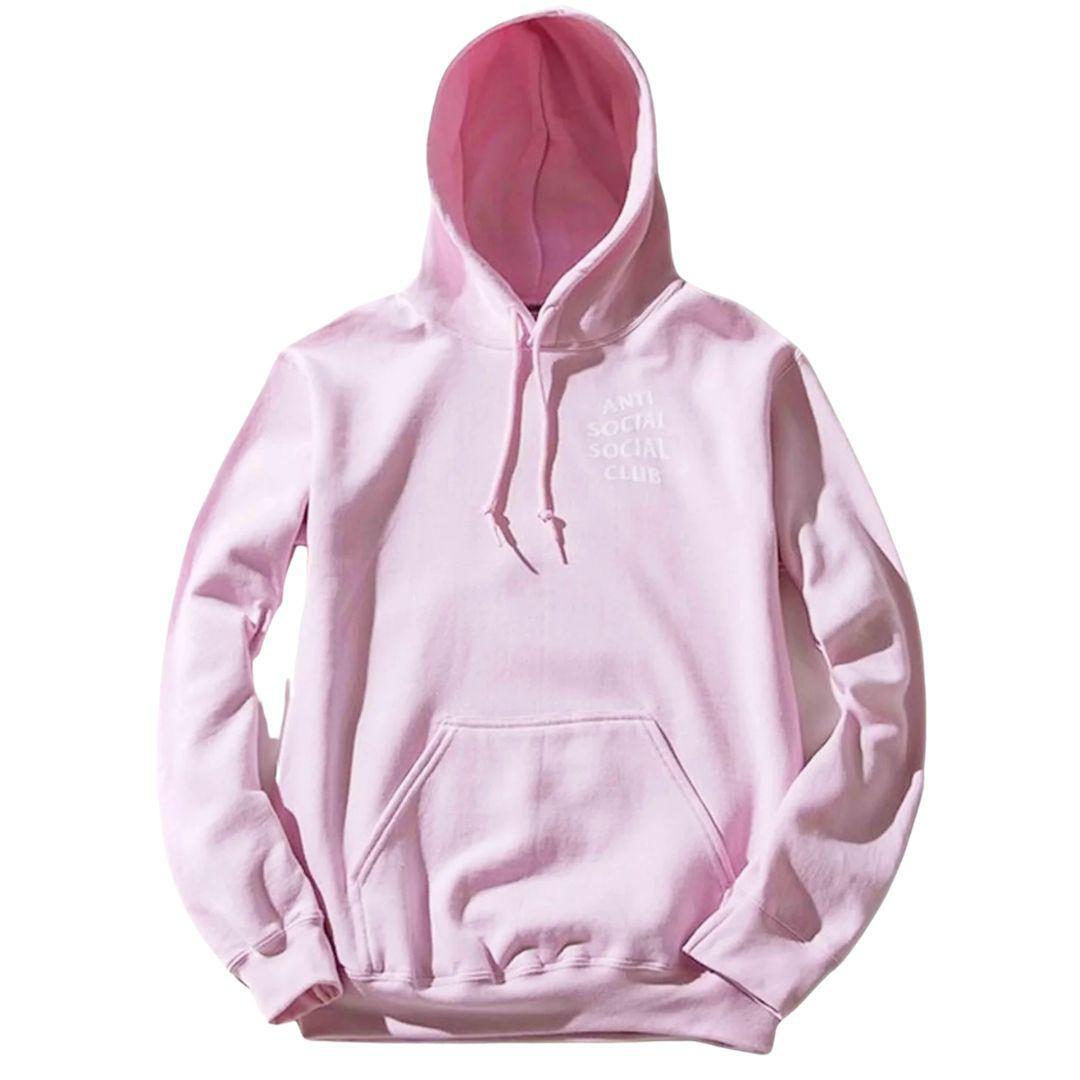 ANTI SOCIAL SOCIAL CLUB LOGO HOODIE PINK