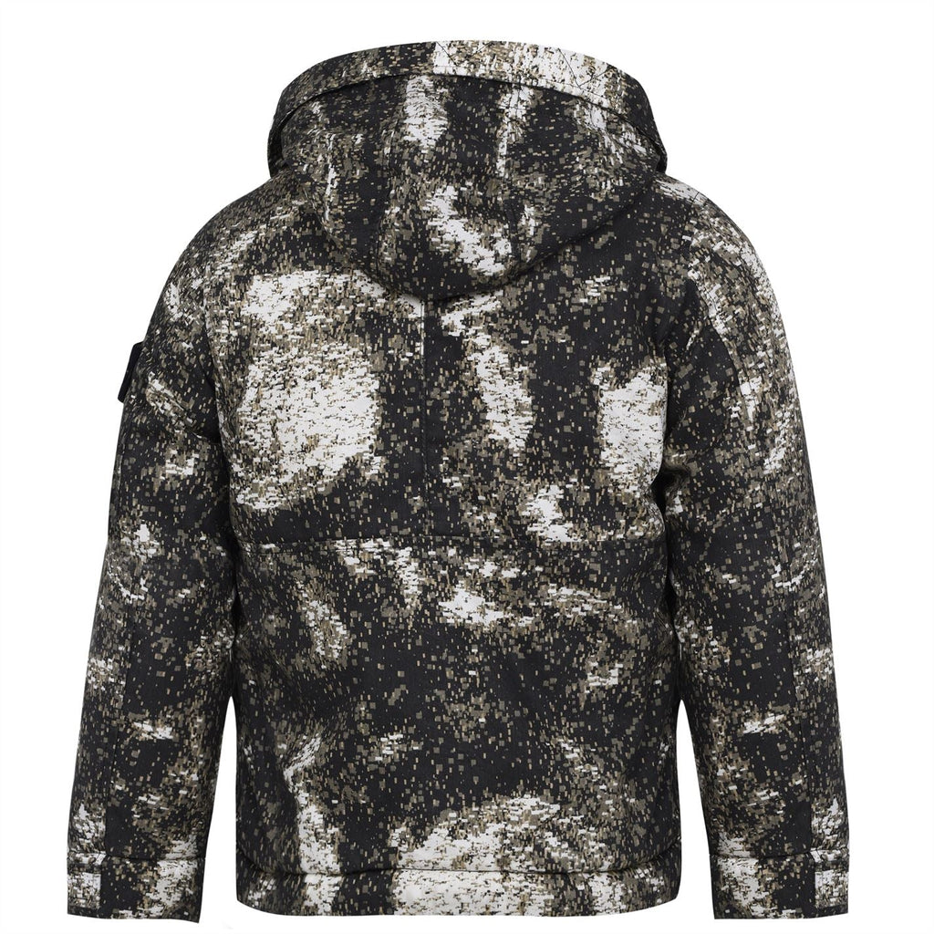 Stone Island Junior Camouflage Utility Jacket