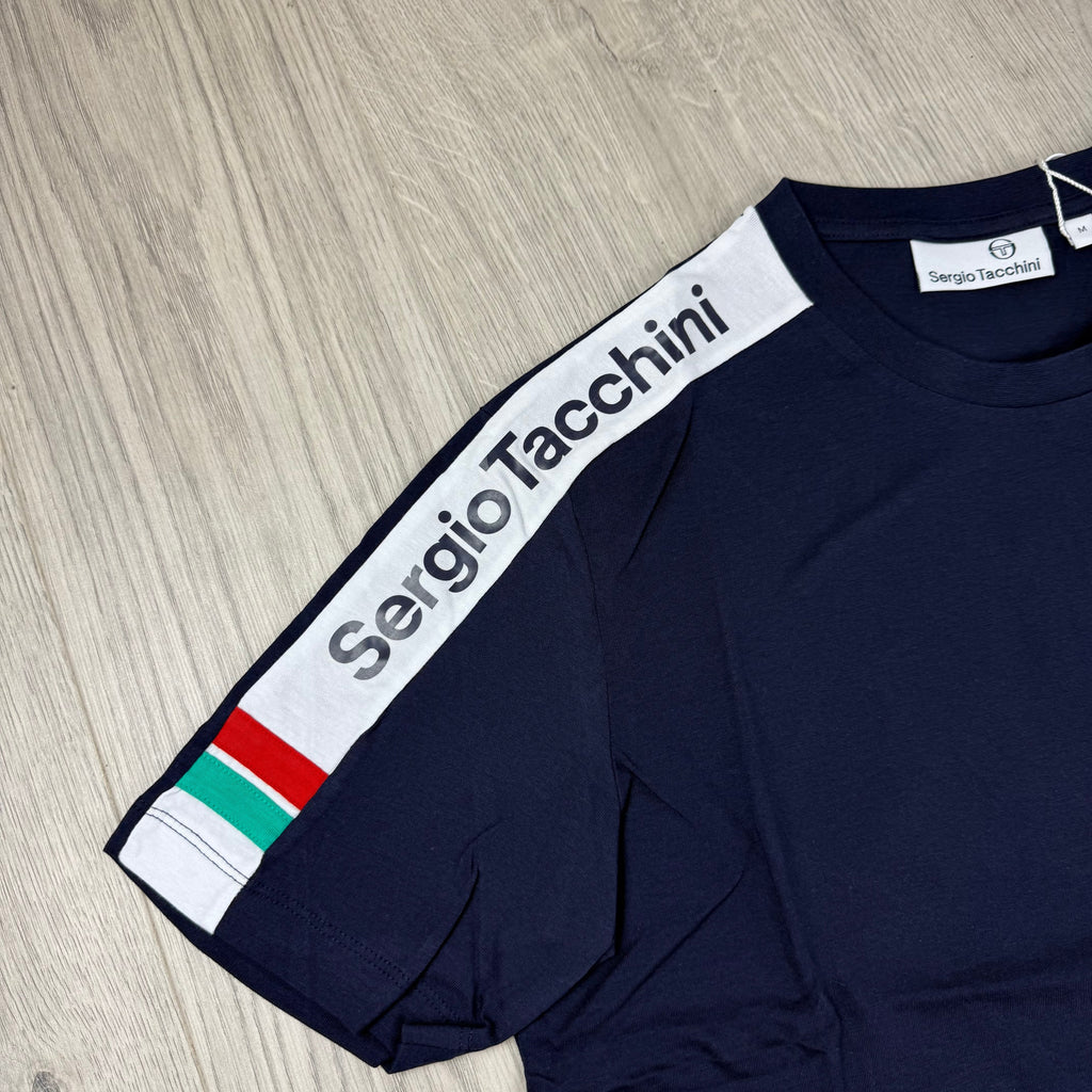 Sergio Tacchini 'Jura Co' T-Shirt - Navy