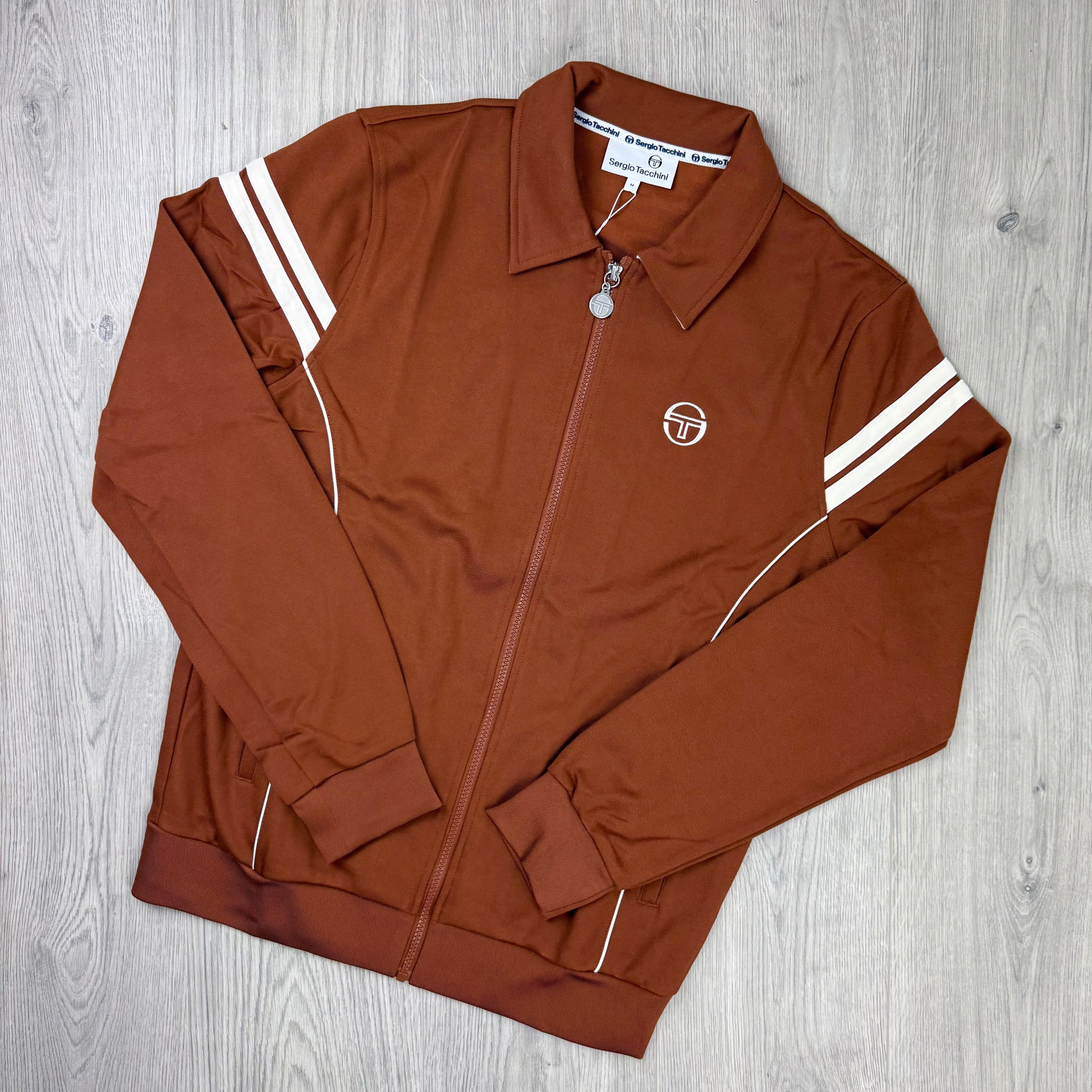 Sergio Tacchini 'Armando' Track Jacket - Mocha Bisque