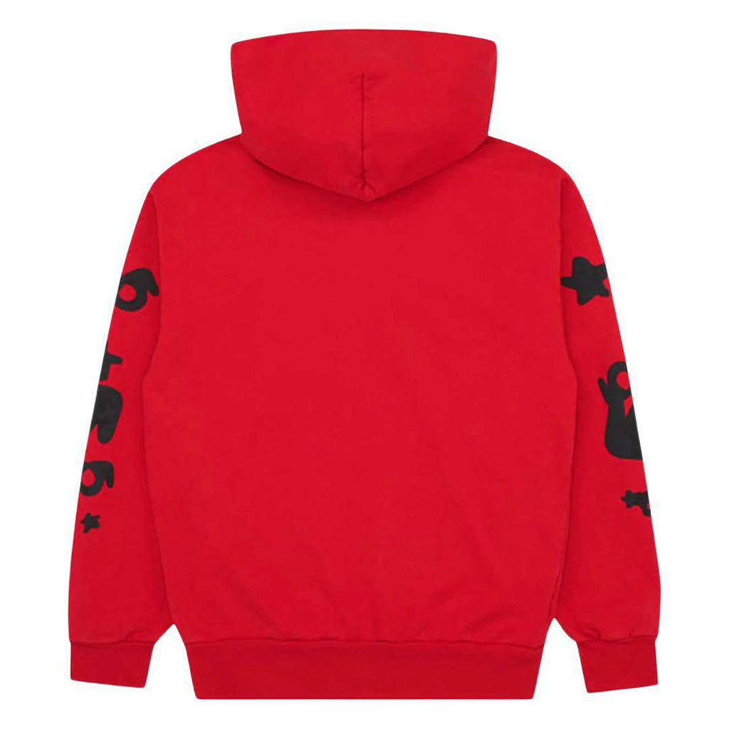SP5DER BELUGA HOODIE RED