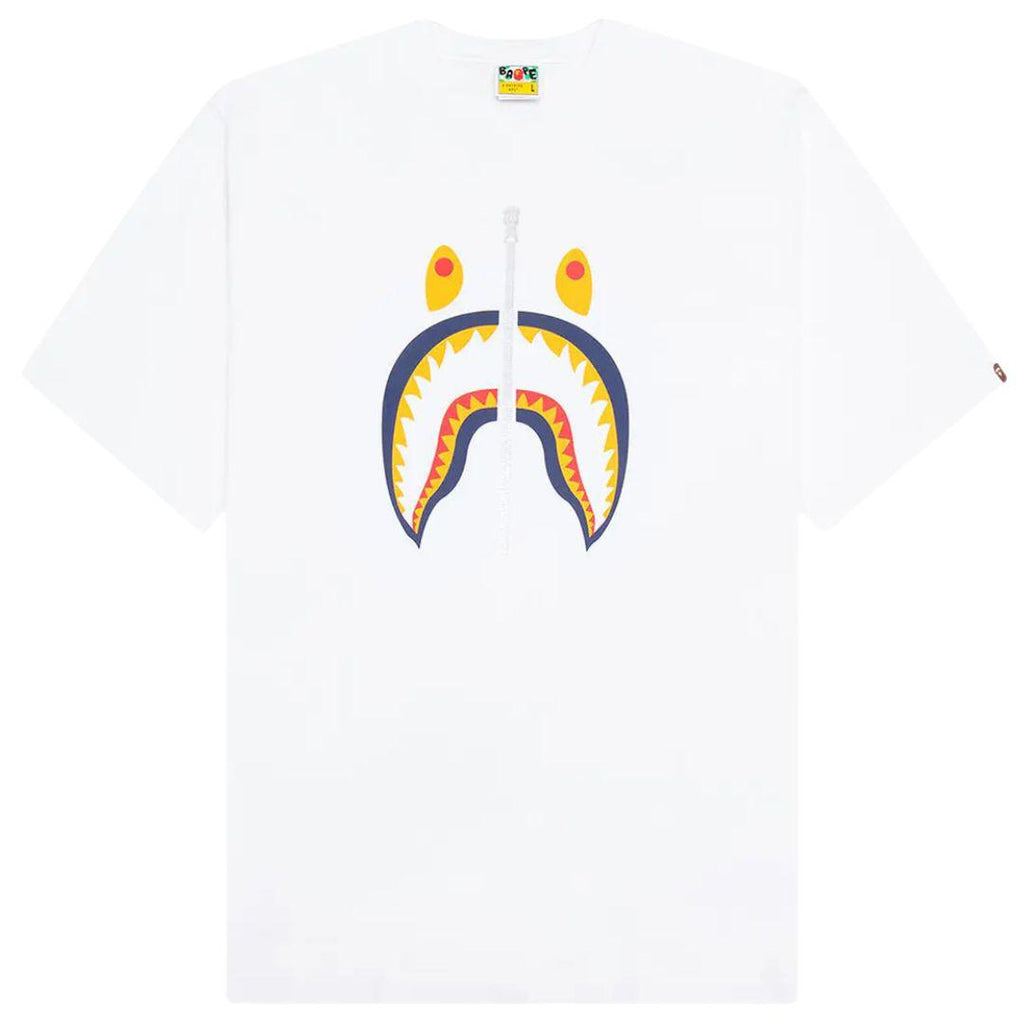 BAPE SHARK US T-SHIRT WHITE