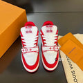 Louis Vuitton trainer LV red