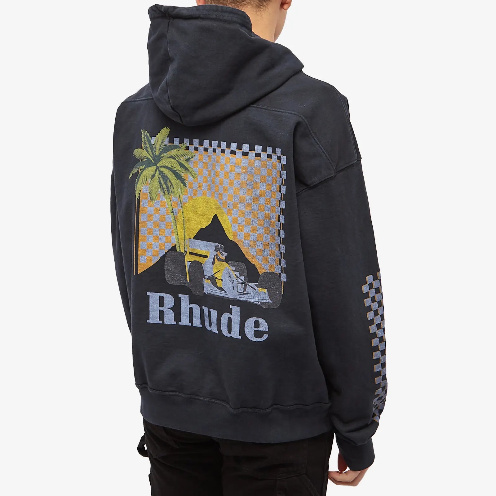 Rhude Racing Car Hoodie