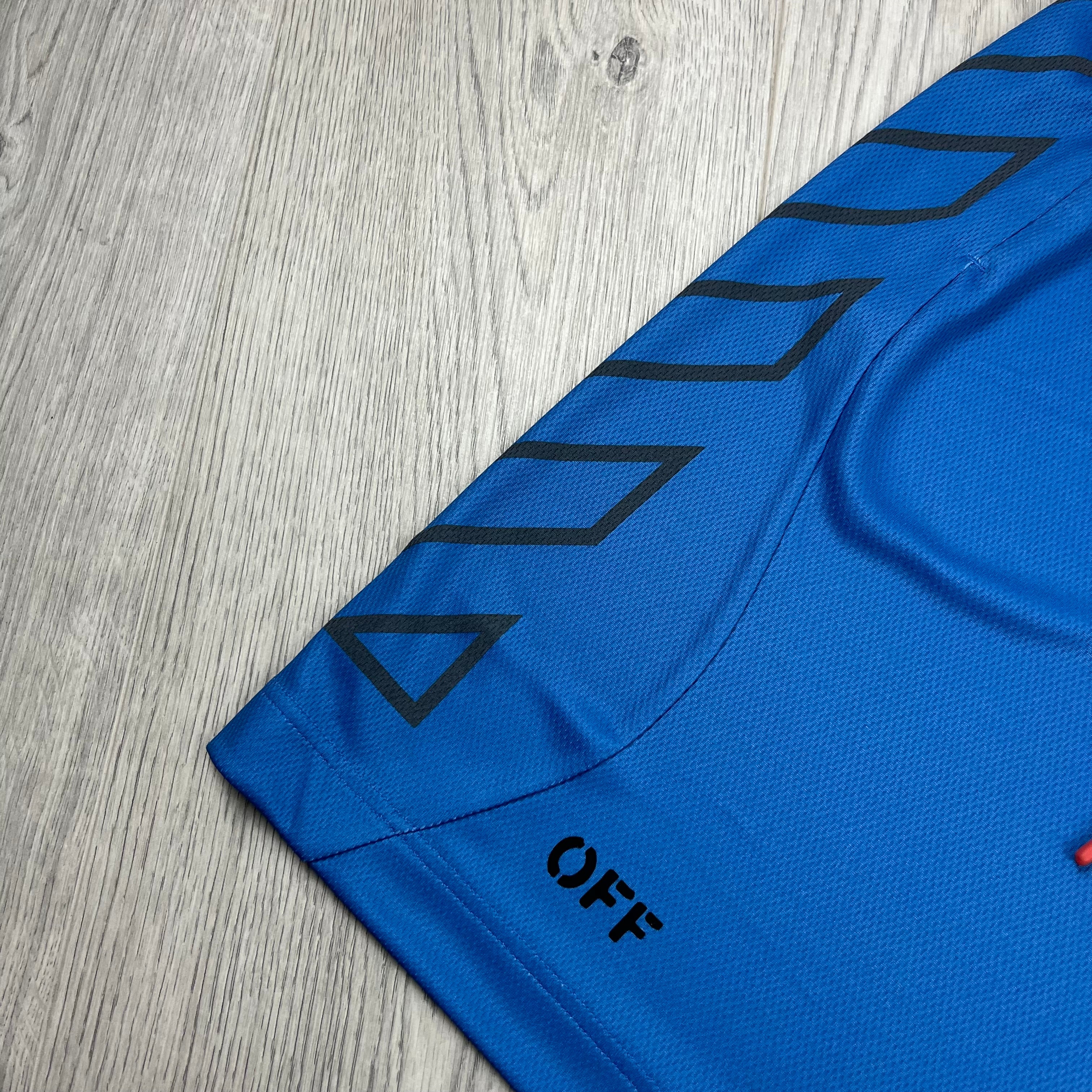 Off-White Mesh Shorts - Blue