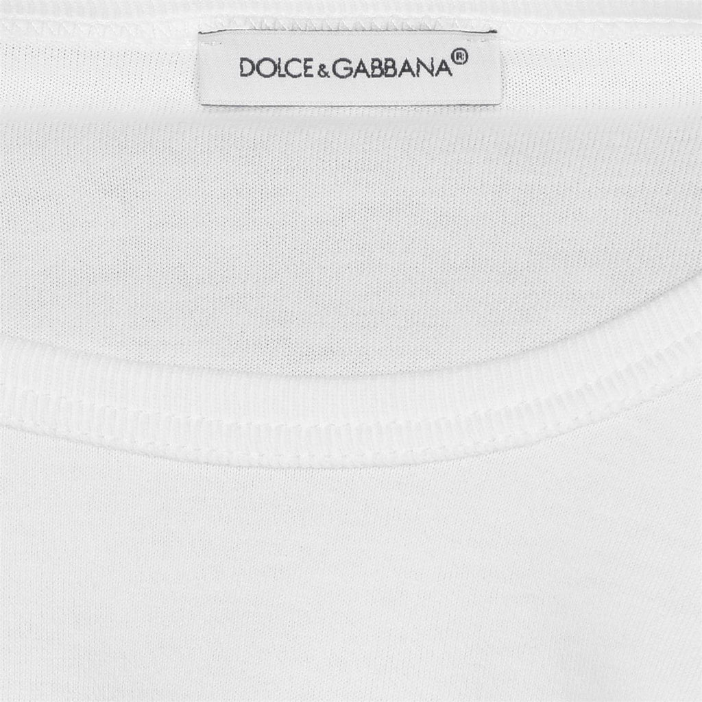 Kids Dolce & Gabbana L/S Plate T Shirt