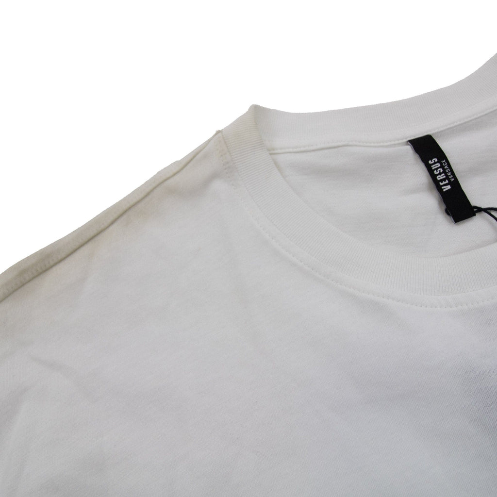 Pre-Loved Versus Lion Head Print White Medium