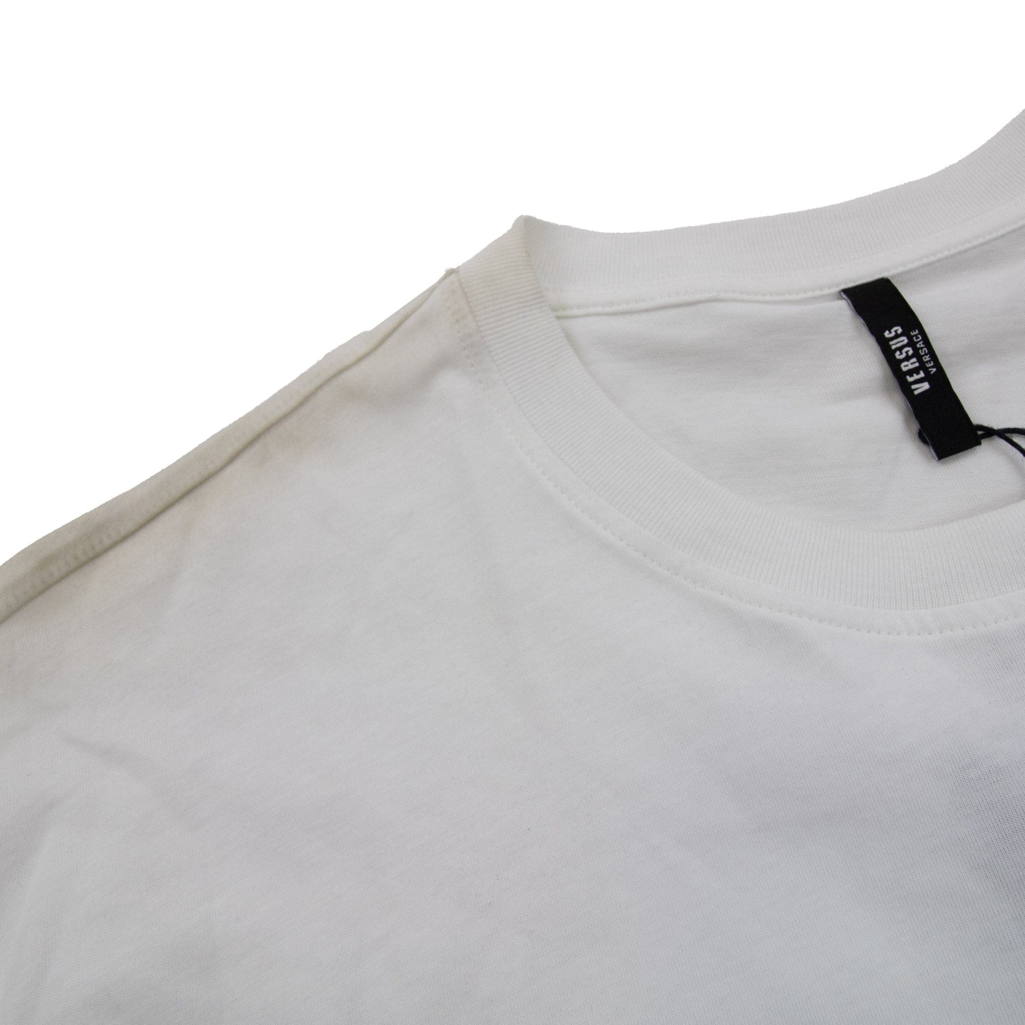 Pre-Loved Versus Lion Head Print White Medium