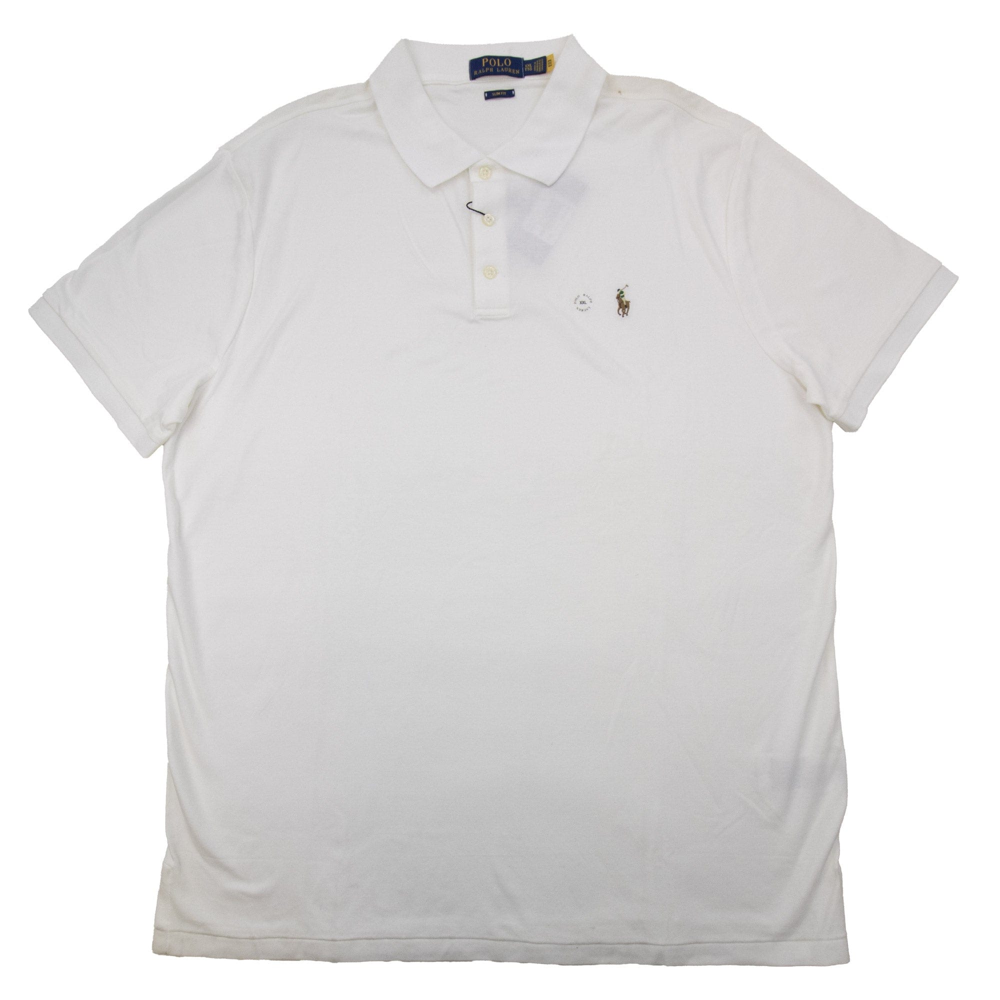 Pre-Loved Polo Slim pima White 2XL