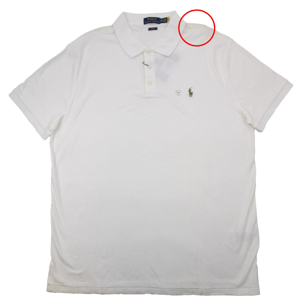 Pre-Loved Polo Slim pima White 2XL