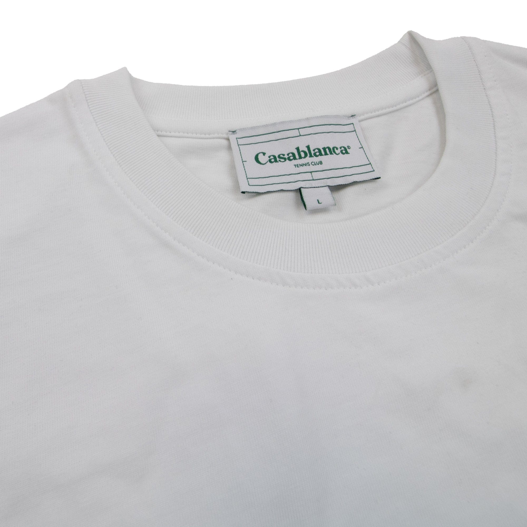 Pre-Loved Aiiiiir Printed T Shirt White Large