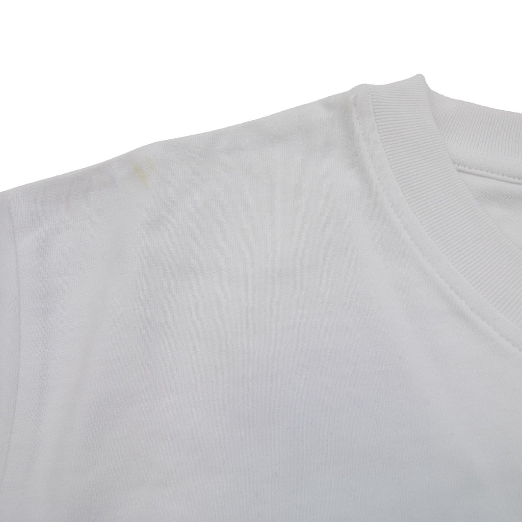 Pre-Loved Aiiiiir Printed T Shirt White Large