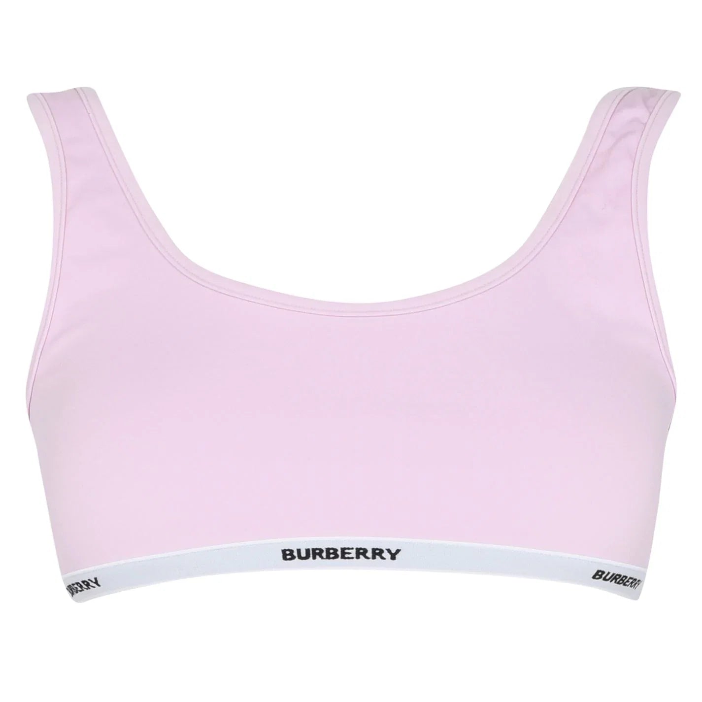 Womens Burberry Pink Logo Bikini