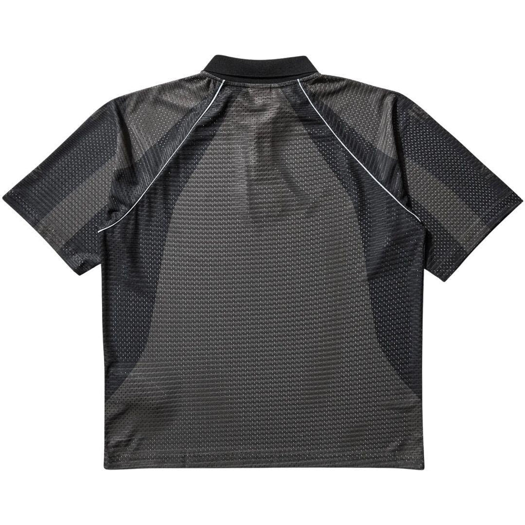 UMBRO 97/98 LAZY POLO T-SHIRT BROWN/BLACK