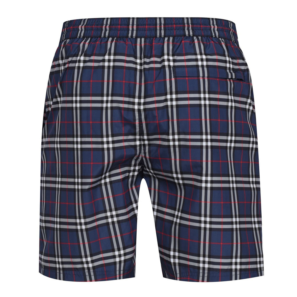 Burberry Navy Vintage Check Swimshorts